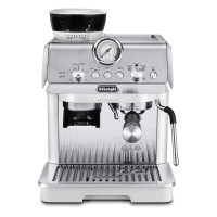 德龙(Delonghi) 咖啡机半自动意式15Bar泵压家用美式打奶泡豆粉两用现磨一体EC9155W 8档感应研磨