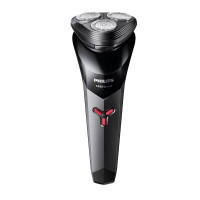 飞利浦(Philips)电动剃须刀小旋风刮胡刀1小时快充胡须刀干湿两用进口刀头剃胡刀生日礼物S1113/02旅行家用便携