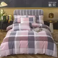 衡欢(HENGHUAN)全棉加厚生态磨毛床单款三件套 RZ-CP07/套 1.2m床用升级加厚款