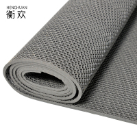 衡欢(HENGHUAN)S型加密加厚升级款防滑垫RZ-DZ01/卷(灰色/15m长*1.2m宽**0.5m厚)