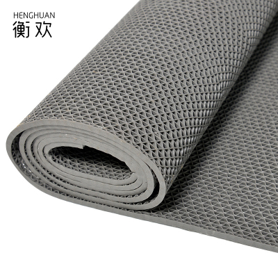 衡欢(HENGHUAN)S型加密加厚升级款防滑垫RZ-DZ01/卷(灰色/15m长*1.2m宽**0.5m厚)