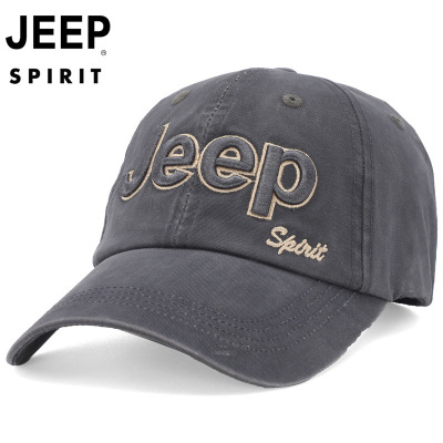 JEEP SPIRIT吉普正品帽子男棒球帽鸭舌帽运动挡风帽子