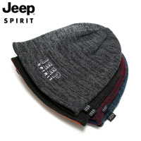 JEEP SPIRIT秋冬保暖毛线针织帽时尚休闲百搭帽子