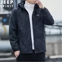 JEEP SPIRIT吉普外套男冲锋上装三合一夹克秋冬季潮流户外休闲登山服