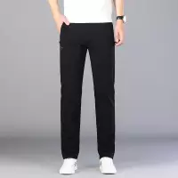 JEEP SPIRIT吉普春秋款男士休闲裤直筒修身男式棉弹力商务休闲男长裤