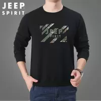 JEEP SPIRIT吉普卫衣男ins潮流百搭休闲宽松春秋季长袖圆领卫衣