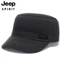 JEEP SPIRIT吉普正品帽子男加绒加厚平顶帽