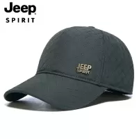 JEEP SPIRIT吉普男士秋冬新款加绒加厚棒球帽子保暖帽子男