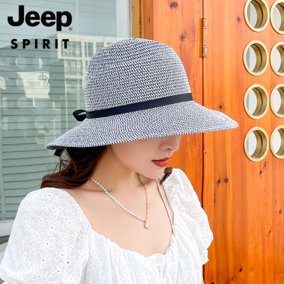 JEEP SPIRIT吉普正品帽子女士编织帽户外时尚休闲帽