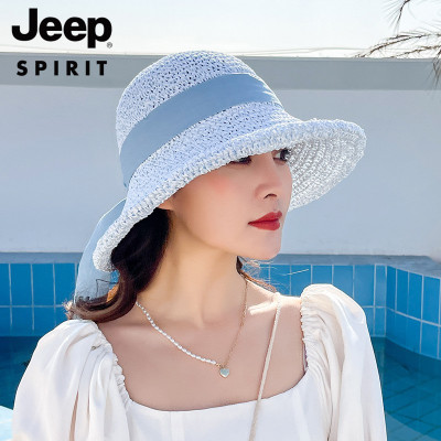 JEEP SPIRIT吉普正品帽子女士编织帽遮阳休闲帽子