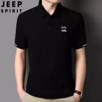 JEEP SPIRIT吉普春夏季新款男士短袖T恤衫上衣时尚简约休闲polo衫潮流