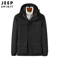 JEEPspirit吉普夹克女式二件套外套内胆可拆卸上衣青年户外