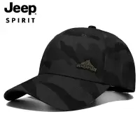 JEEP SPIRIT吉普四季款帽子男士迷彩棒球帽品质遮阳帽