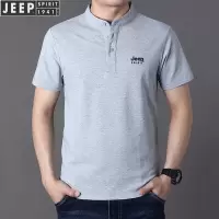 JEEP SPIRIT吉普新款男装短袖T恤中青年夏季短袖T恤