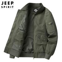 JEEP SPIRIT吉普春秋男士休闲外套男青年宽松大码上装