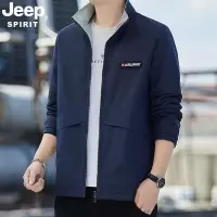 JEEP SPIRIT吉普秋冬夹克男士潮流休闲时尚立领外套