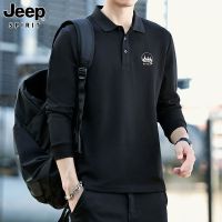 JEEP SPIRIT男士卫衣百搭休闲刺绣上衣潮流时尚POLO衫