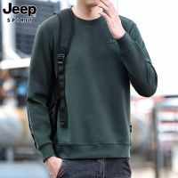 JEEP SPIRIT 吉普2024新款休闲时尚卫衣潮流刺绣长袖