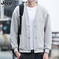 JEEP SPIRIT 男士休闲针织衫时尚简约保暖潮流毛衣