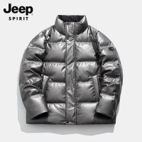 JEEP SPIRIT新款男士时尚加厚羽绒服防风宽松大码休闲男羽绒外套