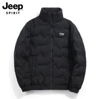 JEEP SPIRIT男士白鸭绒羽绒服弹力防风宽松男装羽绒外套男潮