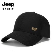 JEEP SPIRIT吉普棒球帽男士春夏鸭舌帽细网透气遮阳帽子