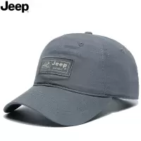JEEP 吉普 遮阳帽子男士棒球帽户外鸭舌帽薄款透气女帽CA