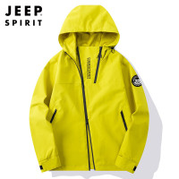 JEEP吉普2025春季新款男女单层户外夹克透气防风防刮耐磨徒步