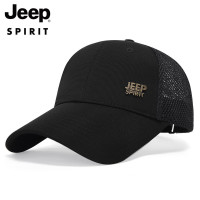 JEEP SPIRIT吉普帽子男夏季透气遮阳帽棒球帽网帽