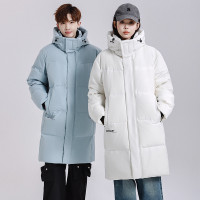 JEEP SPIRIT新款中长款极寒系列情侣羽绒服男女潮牌加厚冬装保暖外套