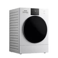 松下(Panasonic)12公斤大容量家用全自动嵌入式除菌滚筒洗衣机智能投放水氧泡沫净光动银除菌