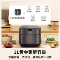 松下(Panasonic)饭之舞电饭煲 家用2-3-4-5-6个人 IH变频电饭锅 不粘内胆煮饭锅 备长炭加厚铜釜