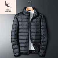 轻薄羽绒服男轻薄羽绒服男短款秋冬季2022新款百搭轻便保暖白鸭绒冬装外套