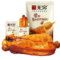 无穷烤鸡肩胛骨肉蜂蜜味60g