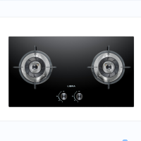 LIBRA莱博睿钢化玻璃台嵌两用大火力燃气灶ZB02 天然气