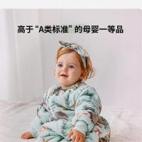 婴儿睡袋秋冬款恒温新生儿童宝宝分腿冬季加厚防寒防踢被子