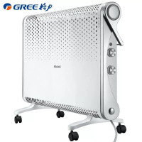 格力(GREE)快热炉家用厨房客厅快热炉居浴两用取暖器安全速热小太阳 NBDC-22 白+灰色