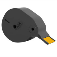 联翰(LENHANG)LHCA-9X8-YL 9mm*8m 热转印标签(计价单位:盒)黄色