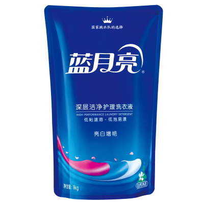 蓝月亮亮白增艳洗衣液自然清香1kg