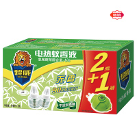超威电热蚊香液无香型(送加热器1个)40mL*2瓶