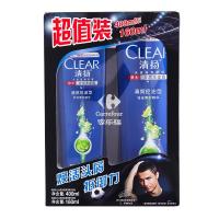清扬男士去屑洗发露清爽控油型400ml+160ml