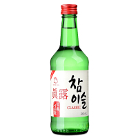 韩国真露竹碳酒 红标 360ml