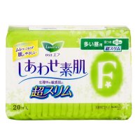 花王乐而雅日用卫生巾 F透气棉柔超丝薄护翼型22.5cm20片(花王出品)