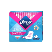Libresse薇尔舒适V感日用极薄棉柔卫生巾240mm*4片