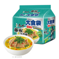 康师傅大食袋藤椒牛肉面145g