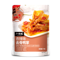 小胡鸭香辣味去骨鸭掌75g