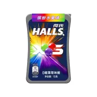 荷氏0糖薄荷味糖缤纷水果味15g