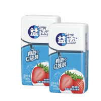 益达无糖口香糖清爽草莓味54g