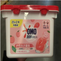 216g奥妙洗衣凝珠-白桃护色27颗