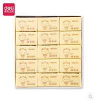 得力大号萌伊黄橡皮71101